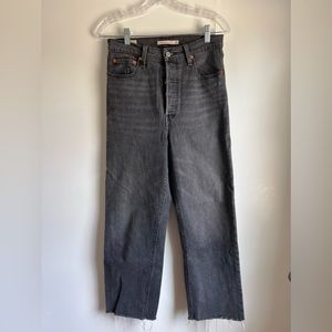 Levis Ribcage Straight Jeans
